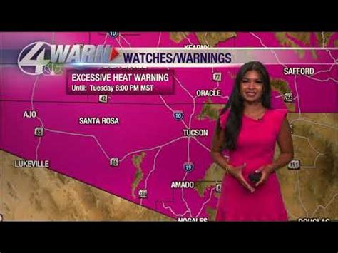 Isabella's weather forecast 7/2/23 - NBC KVOA News 4 Tucson - YouTube