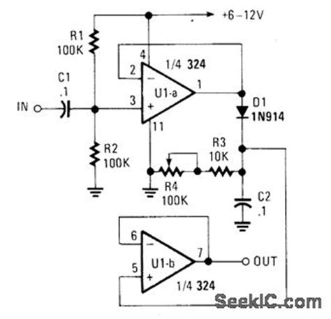 POSITIVE_PULSE_PULSE_STRETCHER - Signal_Processing - Circuit Diagram - SeekIC.com