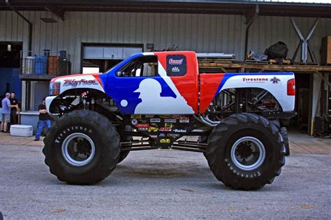 Garage Car: MLB Bigfoot monster truck as Chevrolet - Pictures and details