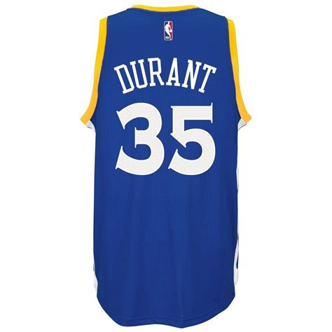 Adidas NBA Men's Golden State Warriors Kevin Durant #35 Swingman Jersey ...