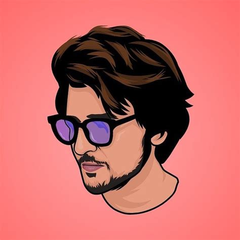 Darshan Raval Vector | Crush pics, Vector portrait, Ganesh art paintings