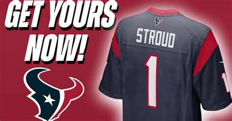 BUY NOW: CJ Stroud Texans Jersey, Get Yours Here - A to Z Sports