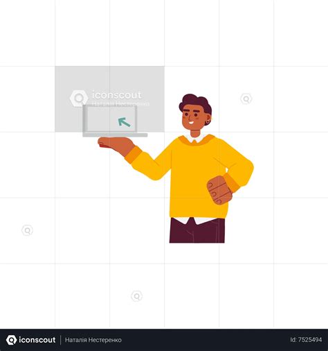 Monitoring trends cartoon Animated Illustration download in JSON ...