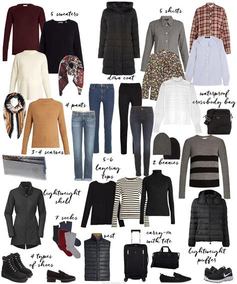 Packing A Carry-On For A Week In Cold Weather | Winter travel outfit ...