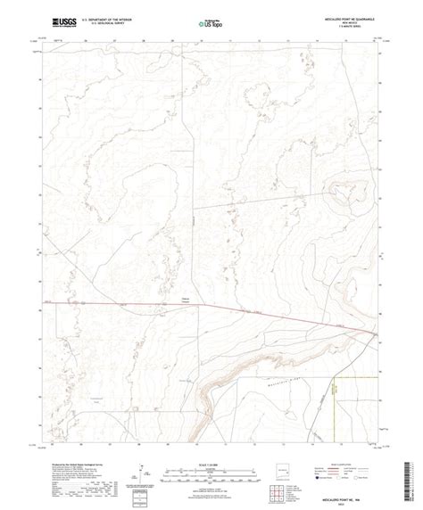 Mescalero Point NE, NM (2023, 24000-Scale) Map by United States ...