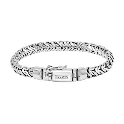 Bali Sterling silver bracelet (8 mm) | DYNAMIS JEWELRY