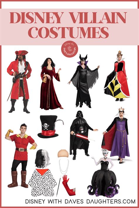 Best Disney Villain Costumes You Need - Disney With Dave's Daughters