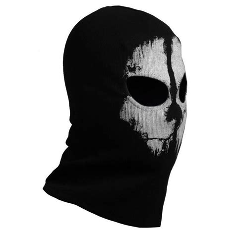 Fashion Cool Ghost Skull Patterned Balaclava Full Face Mask Outdoor Sports Winter Biker ...