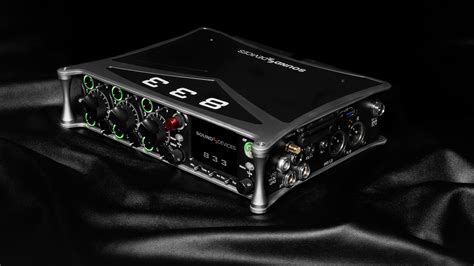 Sound Devices 833 Announced - Portable Compact Mixer-Recorder | CineD