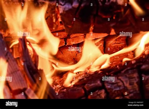 Flame fire close-up Stock Photo - Alamy