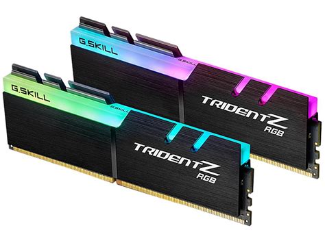 G.Skill F4-3200C16D-16GTZR TridentZ RGB 16GB (2x8GB) DDR4-3200MHz CL16 ...