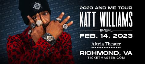 KATT WILLIAMS ANNOUNCES 23 AND ME TOUR | Altria Theater | Official Website