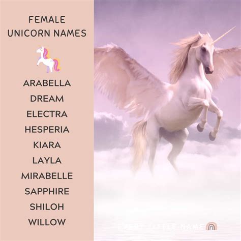 240+ Best Unicorn Names (Magical, Adorable, and Fabulous) - Every ...