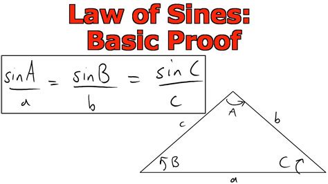 Law of Sines: Basic Proof - YouTube