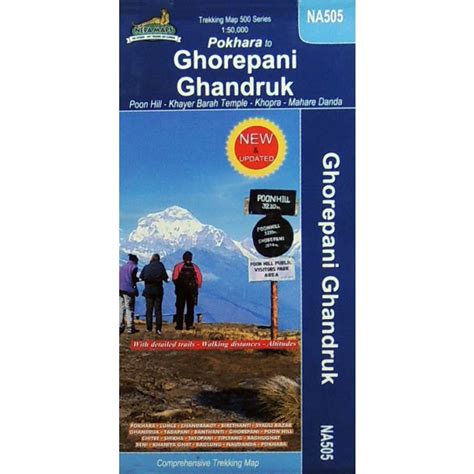 GHOREPANI GHANDRUK MAP 1:50,000