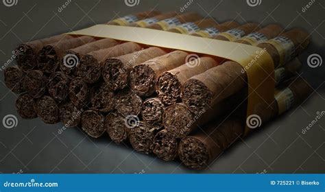 Cuban cohiba cigars stock image. Image of tobacco, medicare - 725221