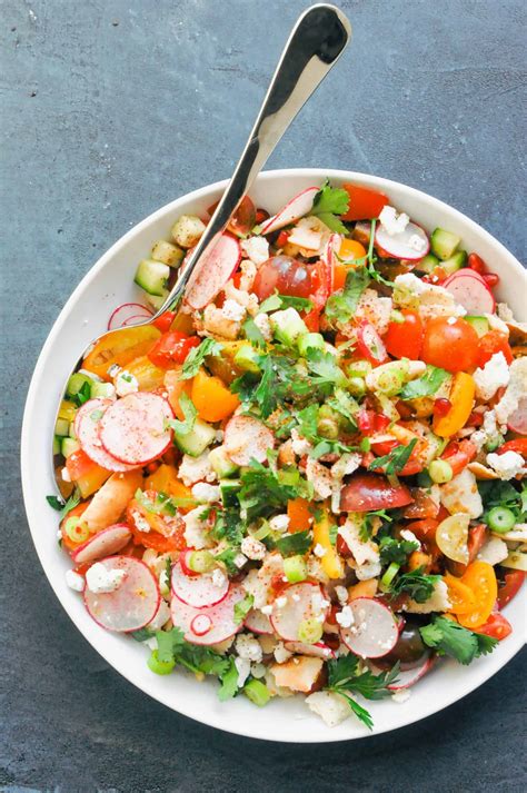 The Best Fattoush Salad Recipe - This Healthy Table