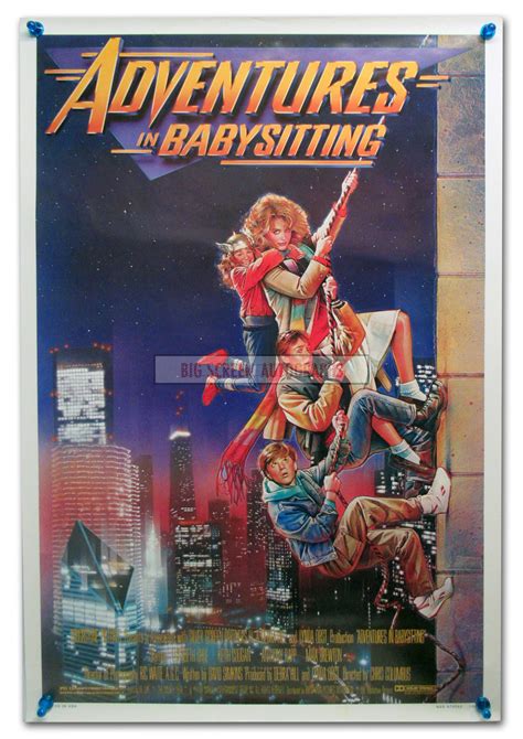 Adventures in Babysitting one sheet poster | Big Screen Autographs