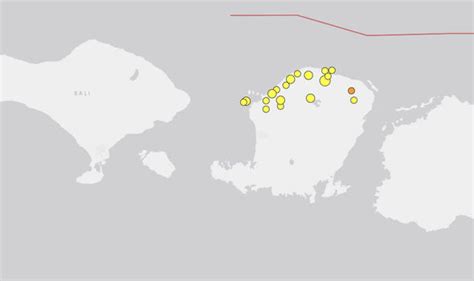 Bali earthquake LIVE maps: Lombok hit by SEVENTH quake today - more ...