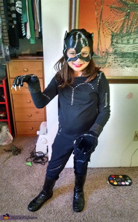 Catwoman Girl's Halloween Costume | DIY Costumes Under $65