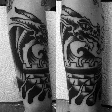 [Get 25+] Old School Traditional Dragon Tattoo