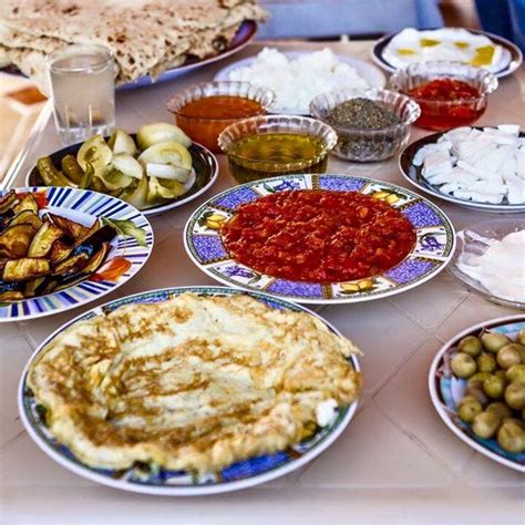 Delicious Jordanian breakfast