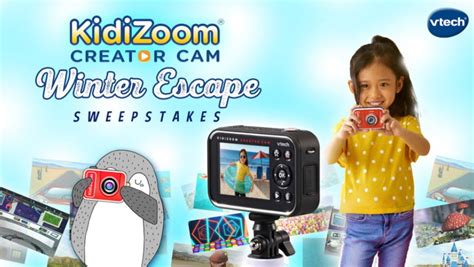 VTech Toys Winter Escape Contest: Win a KidiZoom Creator Cam | Contests in Canada