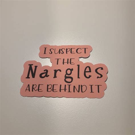 I suspect the Nargles Luna Lovegood Water proof sticker | Etsy