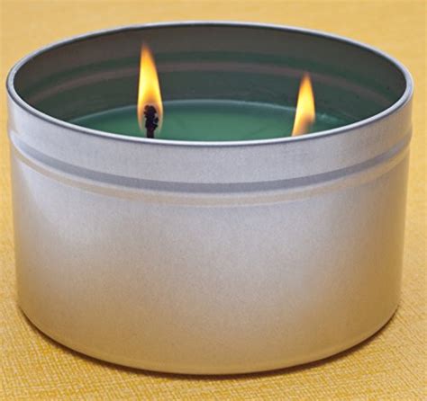 4-Oz Small Candle Tins (12-Pack); Metal Storage Containers w/Slip-On Lids for Candle Making ...