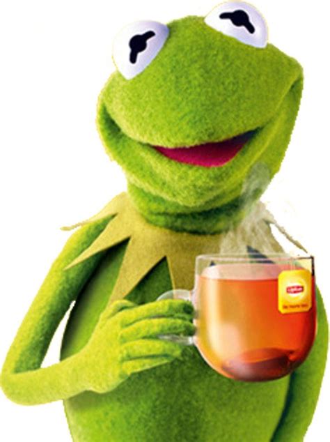 Kermit Sips Tea Meme