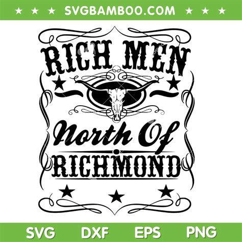 Rich Men Of Richmond Oliver Anthony SVG PNG