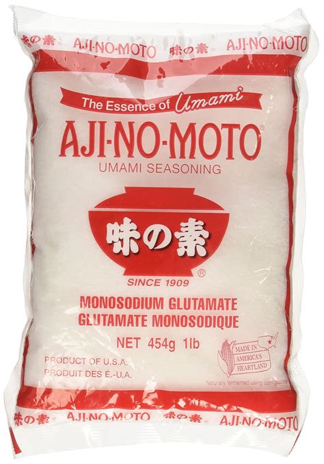 Aji No Moto Ajinomoto Monosodium Glutamate Umami Seasoning 454g / 1LB / 16oz HALAL : Amazon.in ...