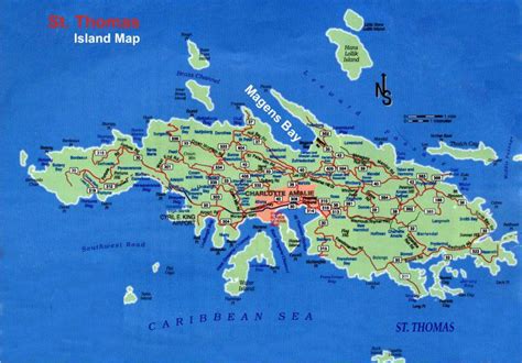 MagensBay | Island map, Map, Thomas