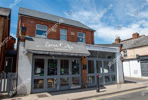 Sun Cafe Sunninghill Village Ascot Berkshire Editorial Stock Photo - Stock Image | Shutterstock