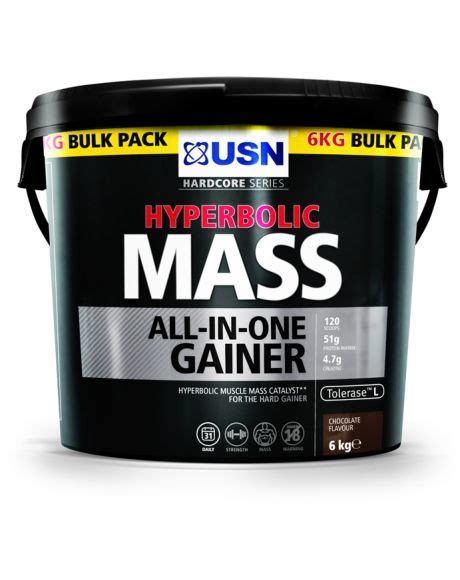 USN Hyperbolic Mass | Weight Gainers - Sports Nutrition Supplements | Shop by Product | The ...