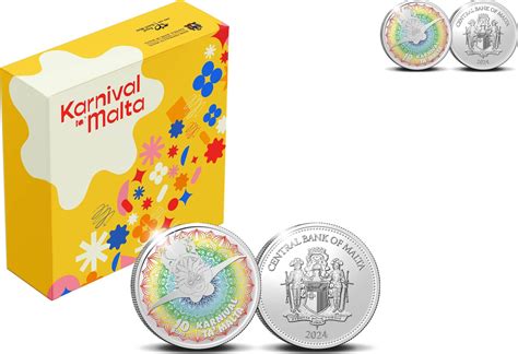 Malta 2024 10 euro 'Malta Carnaval' zilver Prooflike | MA-Shops