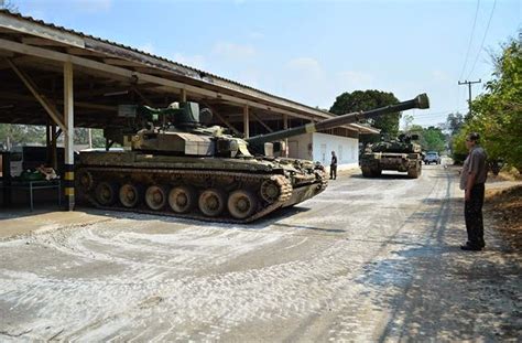 DEFENSE STUDIES: Interior of T-84 Oplot MBT of the Royal Thai Army