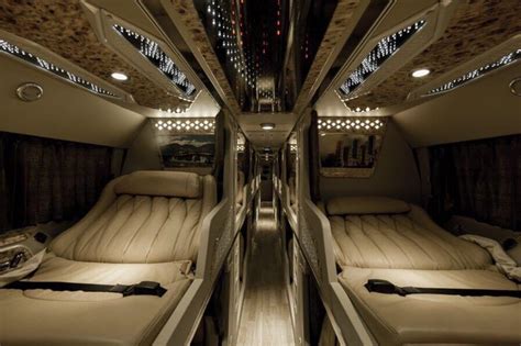 Sleeper bus from Da Nang to Nha Trang - Luxury Cabin VIP bus