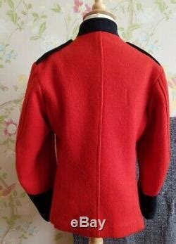 Brilliant Post WW2 Queen Victoria School QVS Childs Scarlet Uniform & Stand