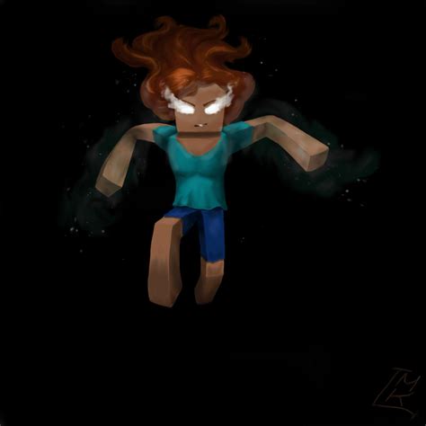 Minecraft female Herobrine by polaricedragon on DeviantArt