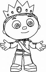 Super Why Coloring Pages  Best For Kids sketch template