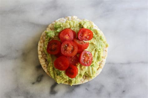 Four Healthy Rice Cake Snacks - taffeta and tulips