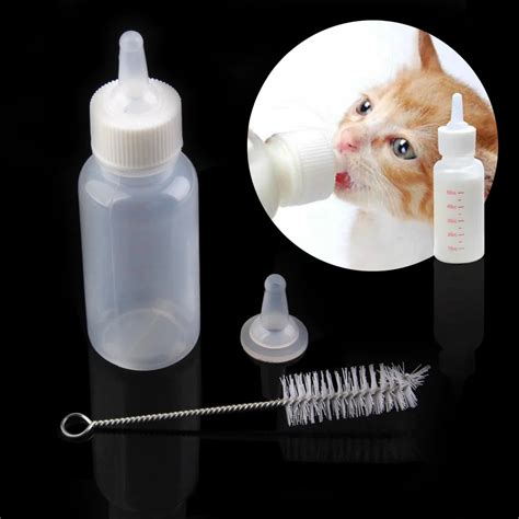 50mL Pet Puppy Cat Kitten Small Dog Feeder Milk Nursing Care Feeding ...