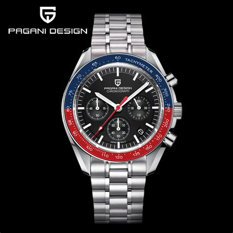 PAGANI DESIGN NEW Luxury Men's Diving Quartz Watches Sapphire Stainless ...