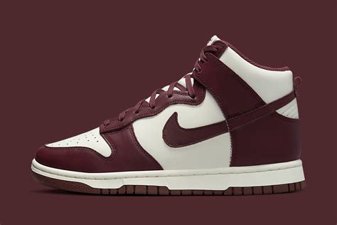 Nike Dunk High WMNS "Burgundy Crush" DD1869-601 | Nice Kicks