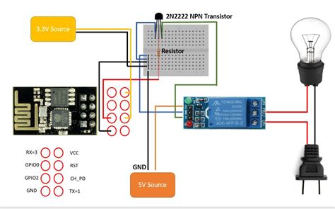 Driving 5V relay with ESP-01 - Project Guidance - Arduino Forum