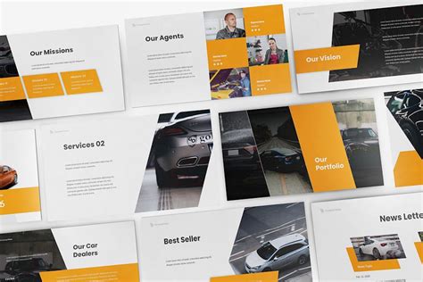 Car Dealership Powerpoint Template - Design Template Place