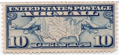 For Sale: 1926 U.S. 10 Cents Airmail Dual Airplanes (E2210) | Webstore ...