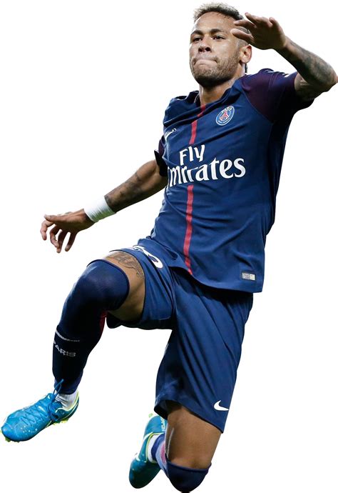 Neymar Jr Png By Ronniegfx Neymar Jr Psg Black Jersey Clipart Large ...