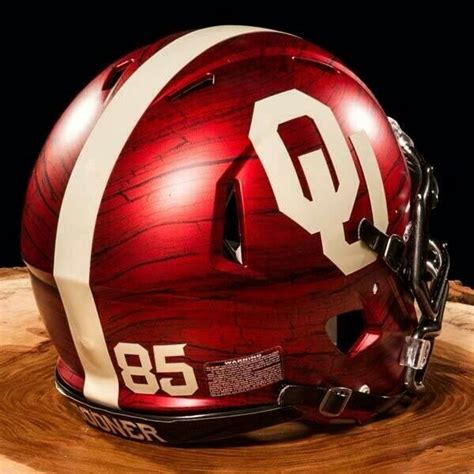 OU helmet | Oklahoma football, Football helmets, Oklahoma sooners football